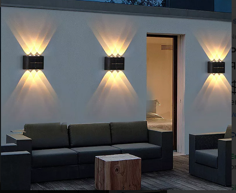 Miniatura 4 de Lámpara Solar Aplique 6 Led x 2